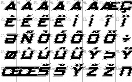 Spy Agency Academy Italic Font 4