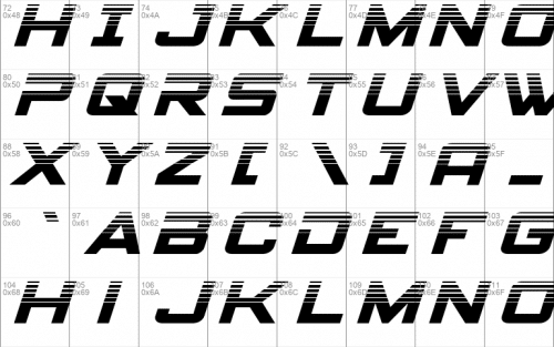 Spy Agency Halftone Italic Font 1
