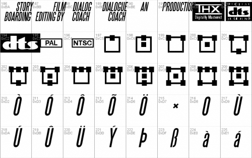 SteelTongs Font 3