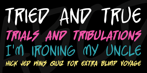 Straight Jacket Bb Font 1