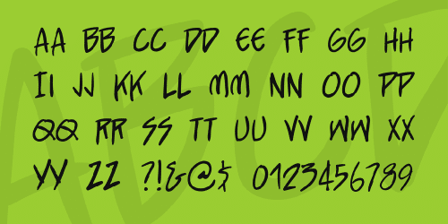Straight Jacket Bb Font 3