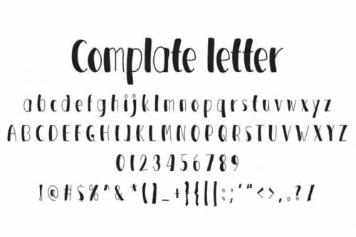 Summer Holiday Script Font 3