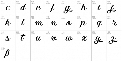 Sunglass Font 2