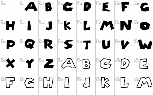 Super Mario Brothers Font 1