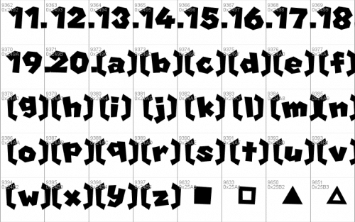 Super Mario Font 11