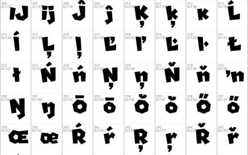 Super Mario Font 6