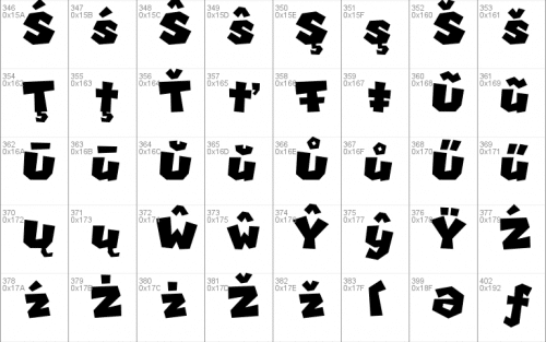 Super Mario Font 7