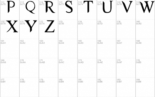 Supernatural Font 1