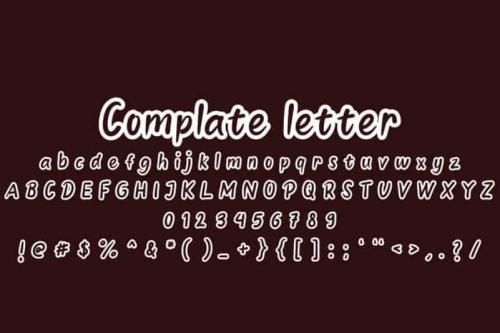 Sweet Room Script Font 3