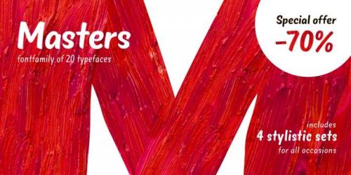 TT Masters Font Family 10