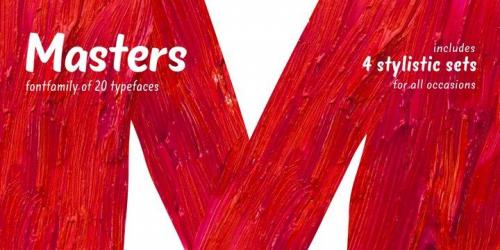 TT Masters Font Family 12