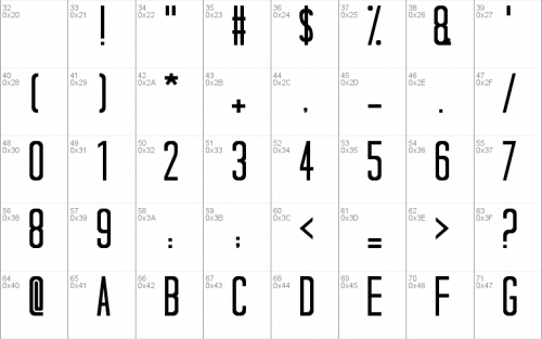 Tall Dark And Handsome Font