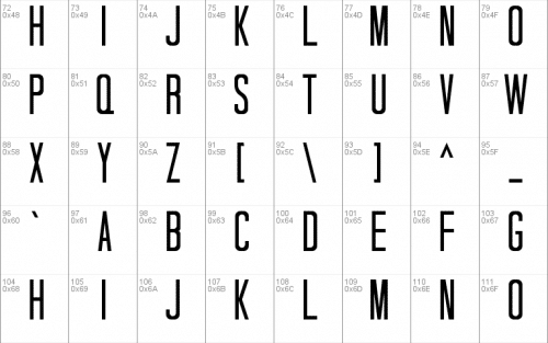 Tall Dark And Handsome Font 1