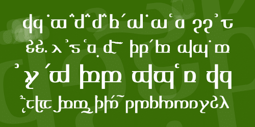 Tengwar Optime Font 3