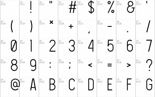 The Light Font