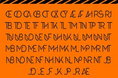 The Queen’s Gambit Font 4