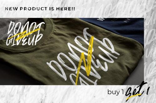 Trackers Brush Font 10