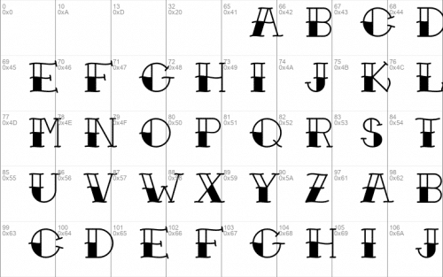 Traditional-Tattoo Font 1
