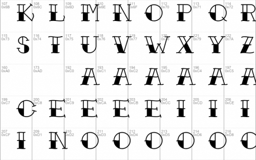 Traditional-Tattoo Font 2