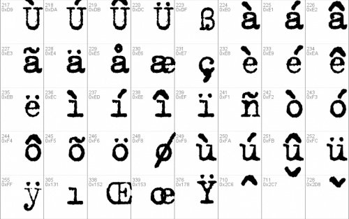 Trixie Font 3