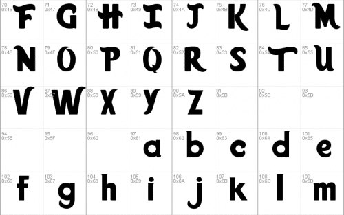 Trolls Movie Font Font 2