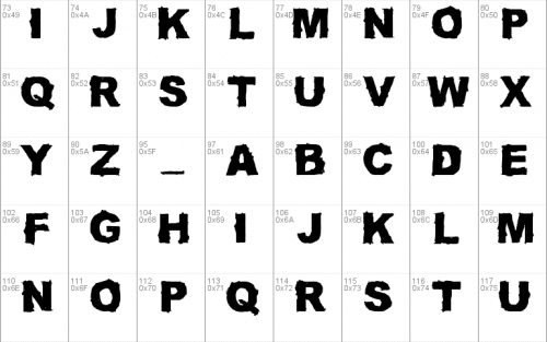 Truck Driver Font 2