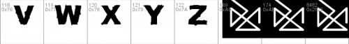 Truck Driver Font 3