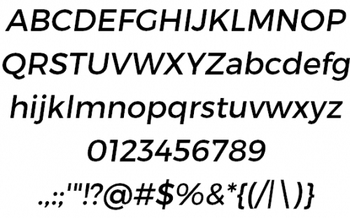 Trueno Font 1