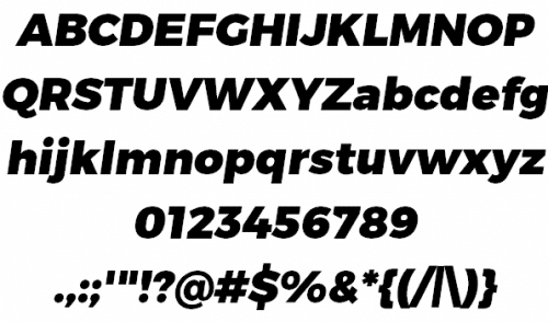 Trueno Font 3