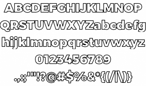 Trueno Font 4