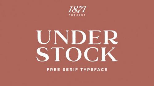 Understock Font