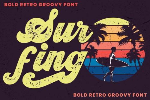 Vintage King Script Font 3