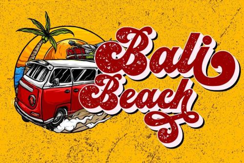 Vintage King Script Font 4