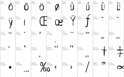 Voodoo Font 4