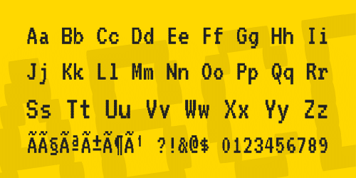 Vt323 Font 3