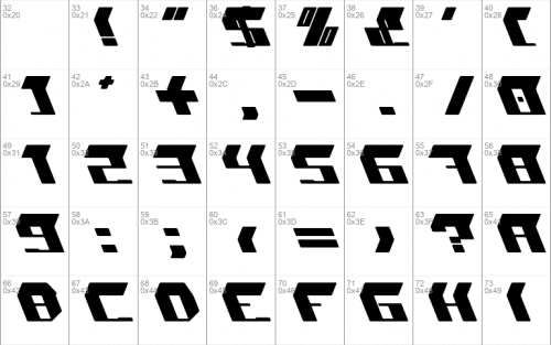 Warning Font 1