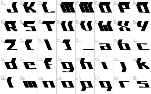 Warning Font 2