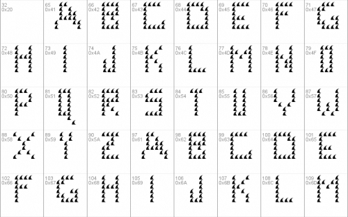 Waves Font 1