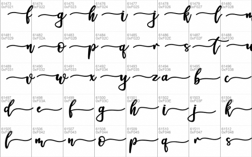 Welcome Font 6