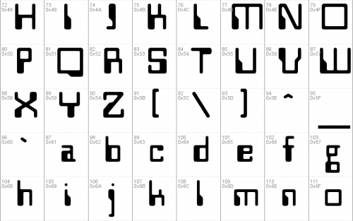 Westminster Font 1
