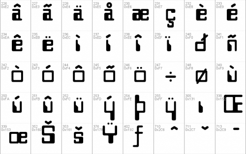 Westminster Font 3
