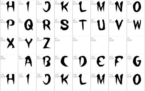 Where Wolf Font 1