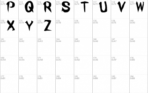 Where Wolf Font 2