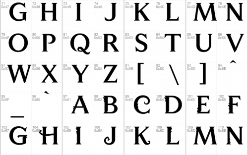 Wizard World Font 1