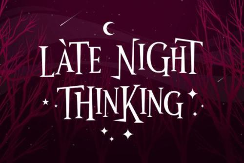 Wonder Night Display Font 1