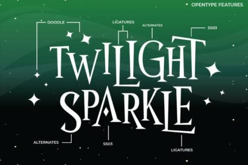 Wonder Night Display Font 7