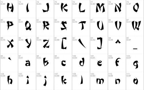 Wonton Font 1