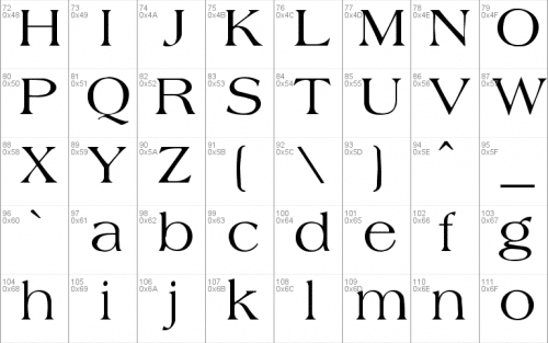 Yale Font 1