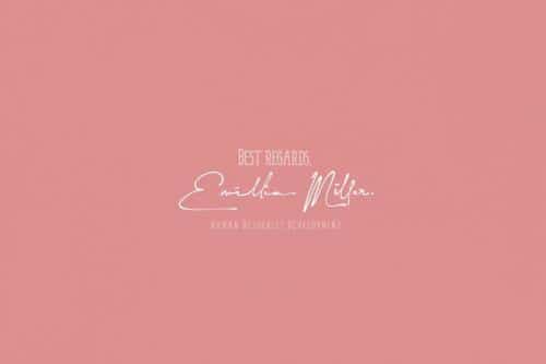 Yonitta Signature Script Font 12