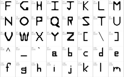 Z Font 1